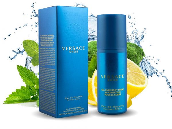 Spray perfume for men Versace Eros, 150 ml